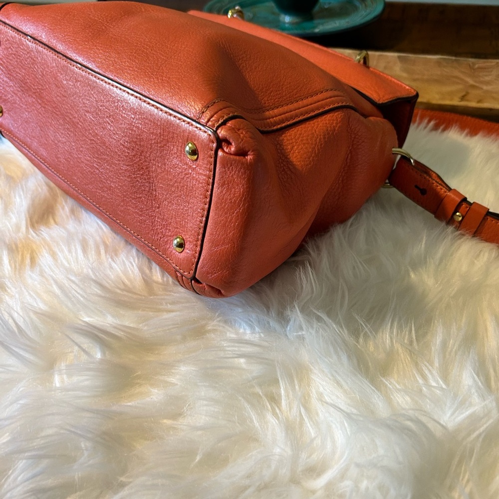 MCM LEATHER SATCHEL - Picture 5 of 7